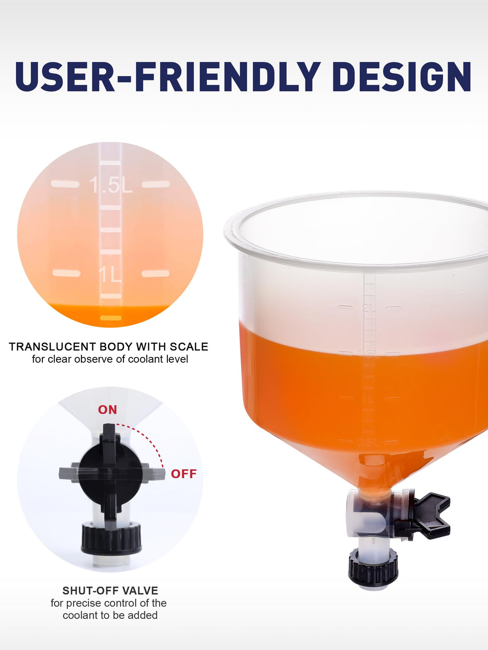 SMART JERRY conjunto de adaptadores y tapas para ajuste universal y sellado seguro