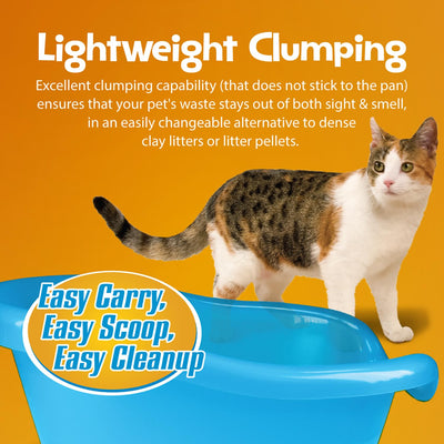 SmartCat in a litter box illustrating low tracking and clean box benefit