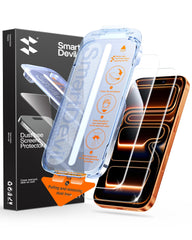 SMARTDEVIL frontal del empaque mostrando protección y accesorios