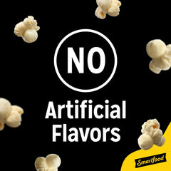 Smartfood kettle corn texture close-up showcasing sweet and salty balance