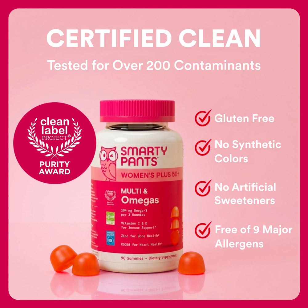 SmartyPants envase reciclable destacando cierre reutilizable y PCR