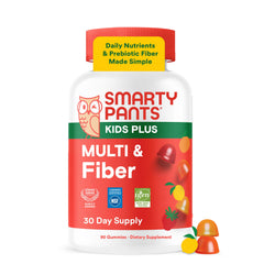 SmartyPants frasco frontal mostrando la etiqueta y beneficios clave