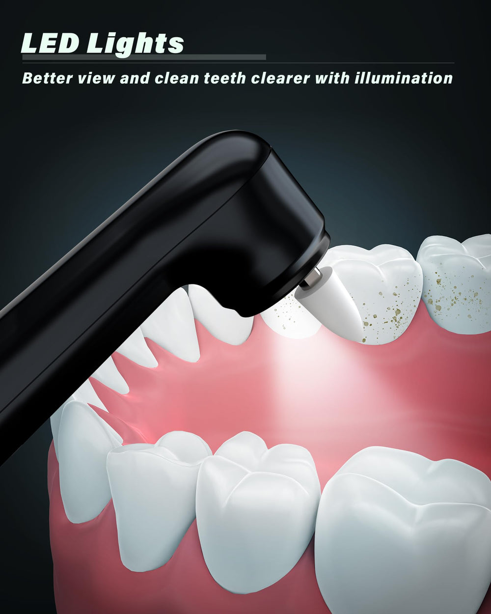 Smile-Aid Type-C charging port close-up demonstrating fast rechargeable convenience