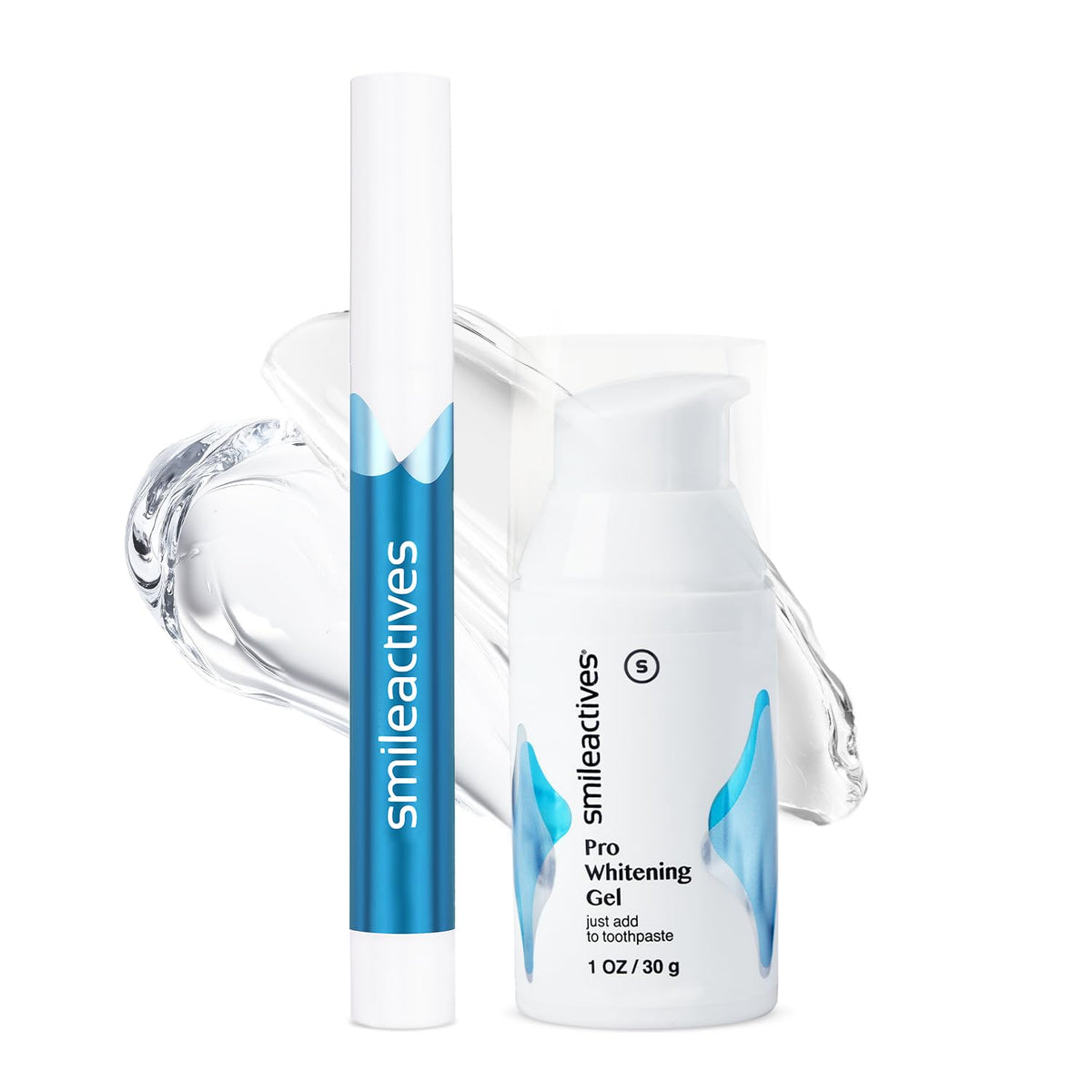 smileactives front packaging showing kit components and benefits