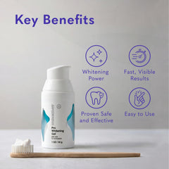 smileactives gel texture closeup displaying clear gel and quick-foaming action benefit