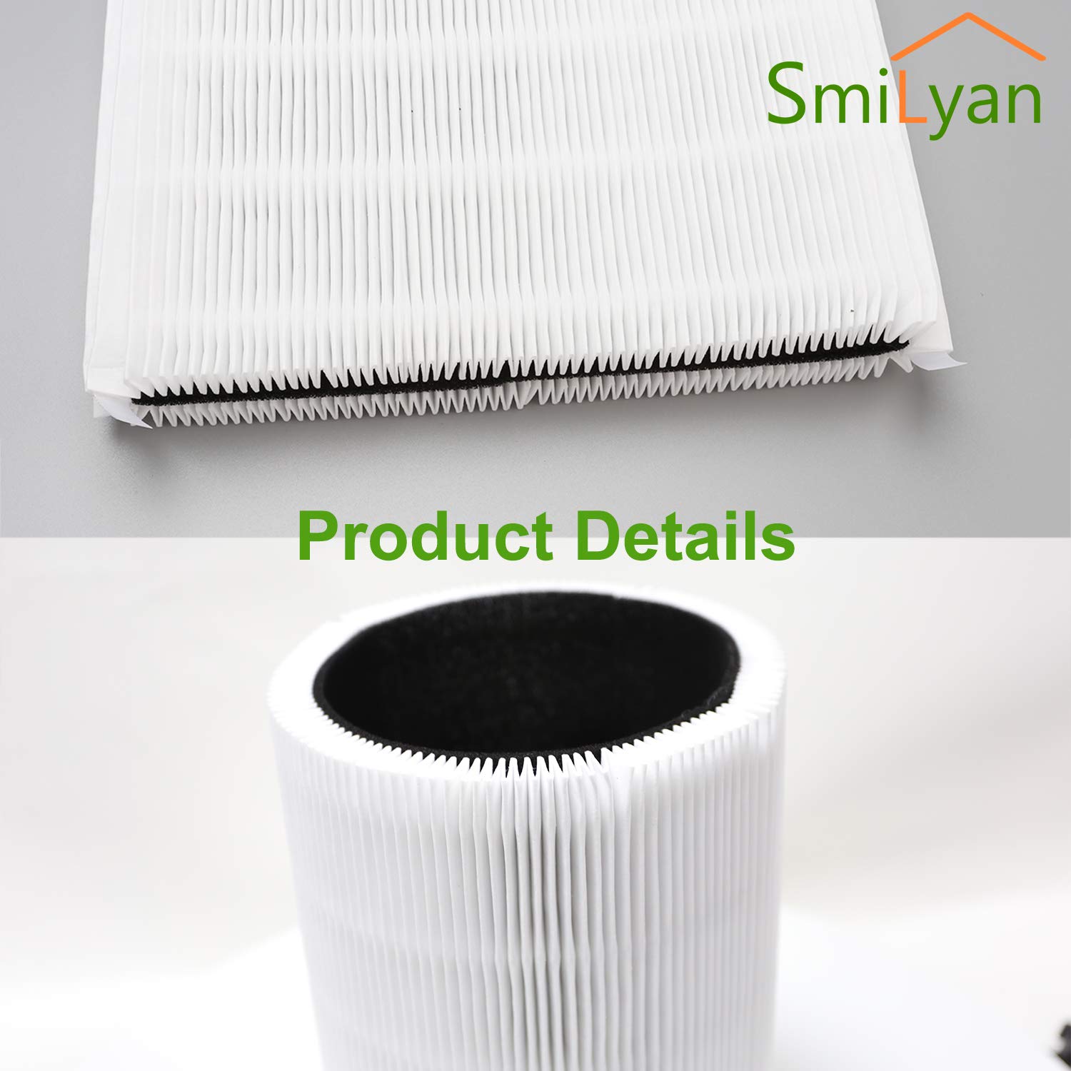 Smilyan filtro etiqueta FSC que muestra certificación responsable