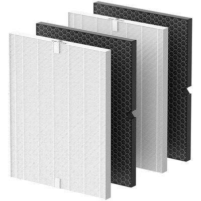 Smilyan front view packaging showing filter kit and fit details for quick purchase benefit