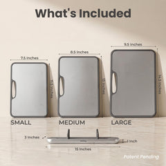 SMIRLY titanium surface close-up, hygienic non-porous prep advantage