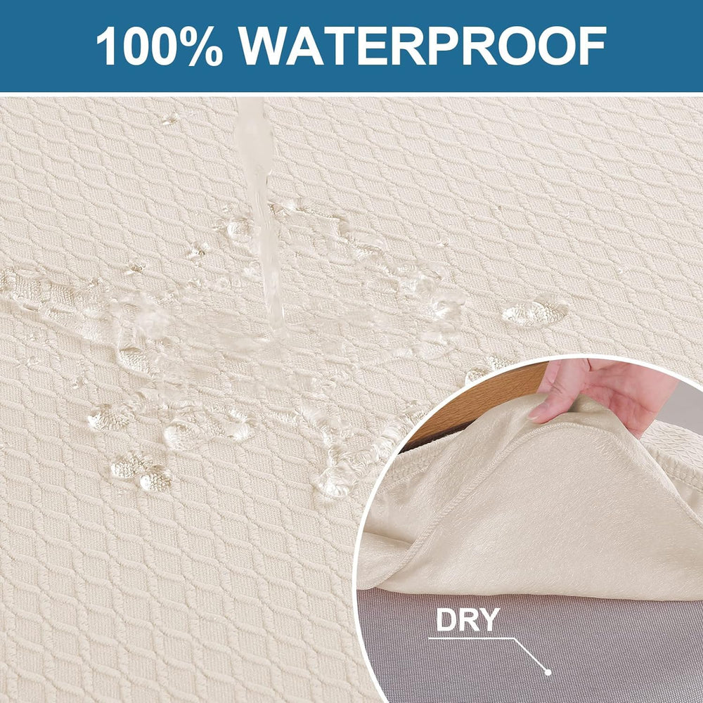 Smiry rear-gapped seat cover showing how it fits without removing cushions, saves time