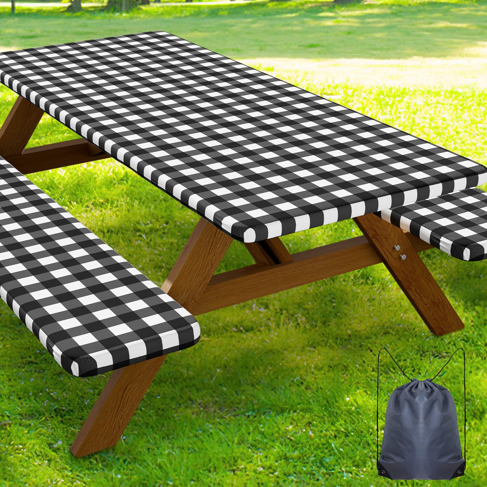 Smiry funda para mesa frontal mostrando ajuste y protección