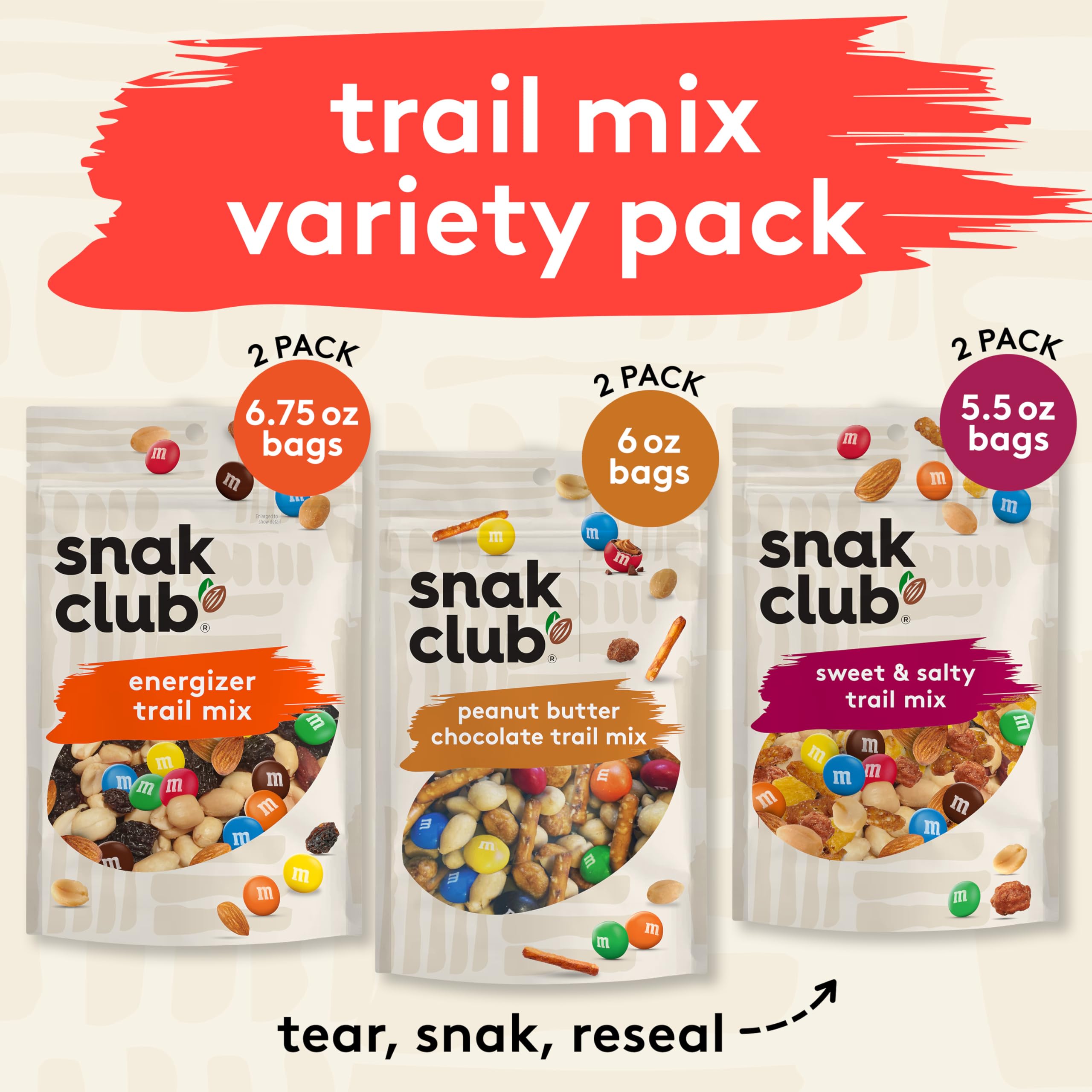 Snak Club primer plano Energizer resaltando textura y energía rápida