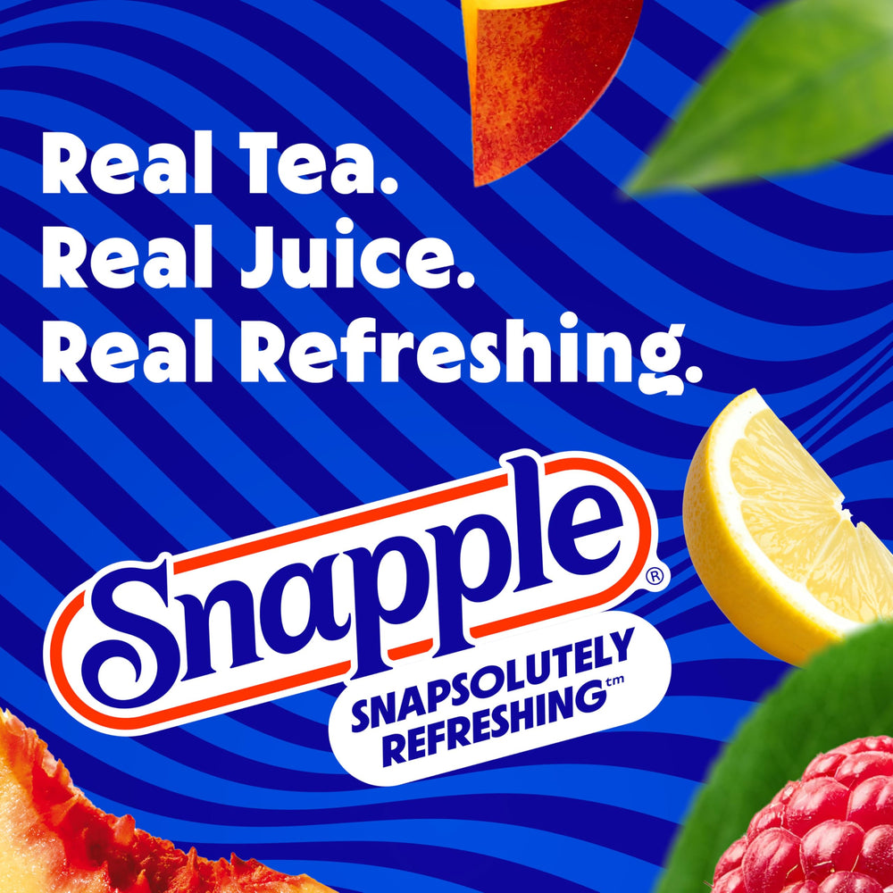 Snapple botella en mano, Snapple fácil de sostener y transportar