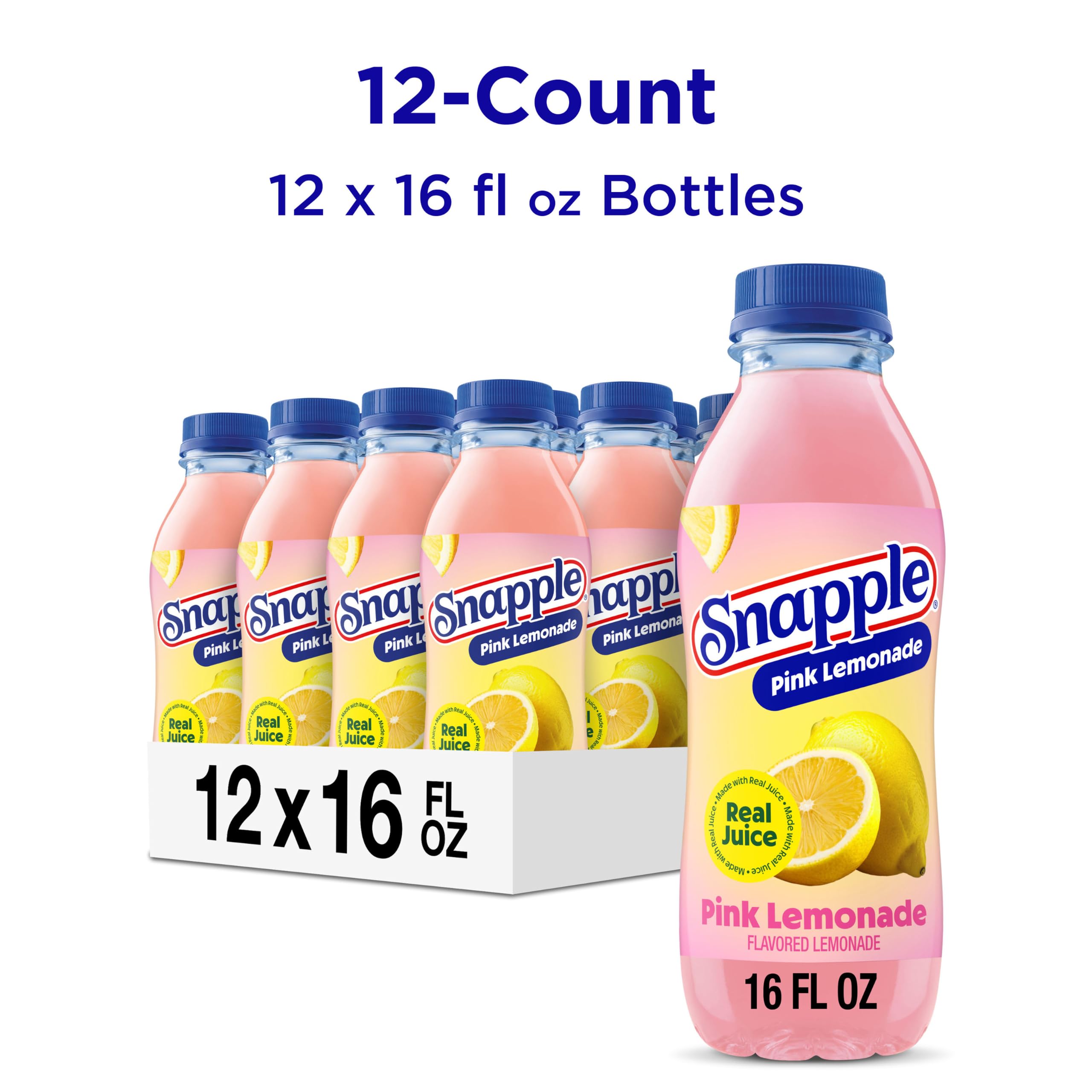Snapple close-up del líquido rosado con textura apetecible