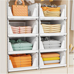 SNSLXH front view of five-pack organizers shows neat, modular storage and tidy appearance