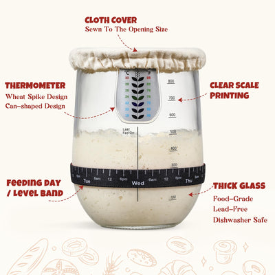 Snuvid tapas de tela silicona y bambú para fermentar, refrigerar y presentar con versatilidad