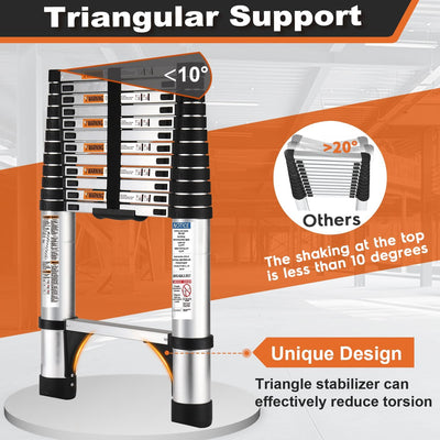 Soctone triangle stabilizer close-up demonstrating improved stability and reduced wobble