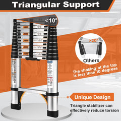 Soctone triangle stabilizer close-up demonstrating improved stability and reduced wobble
