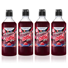 sodastream botella frontal mostrando el envase y el sabor Code Red