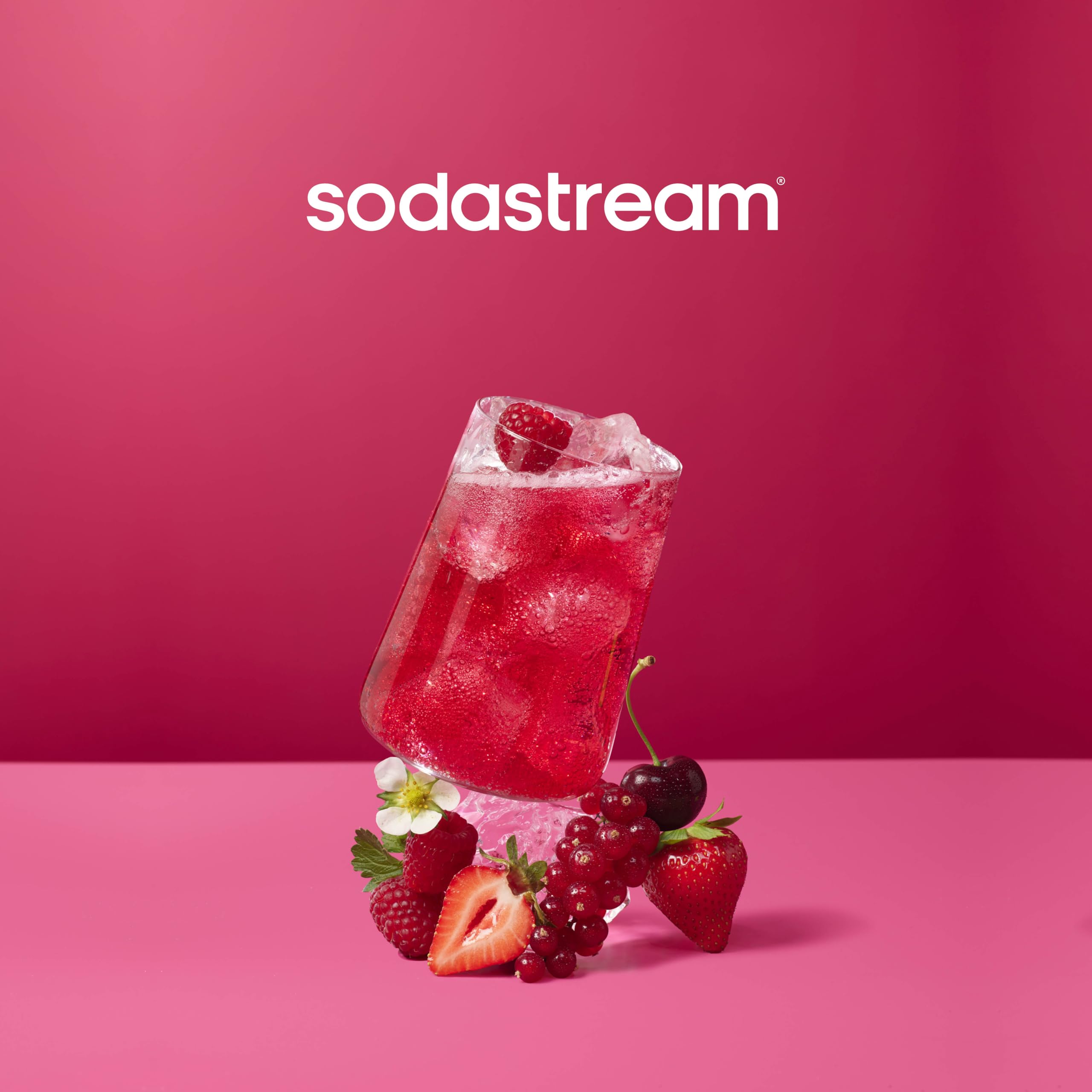 SodaStream Mtn Dew Code Red detalle de etiqueta con instrucciones claras