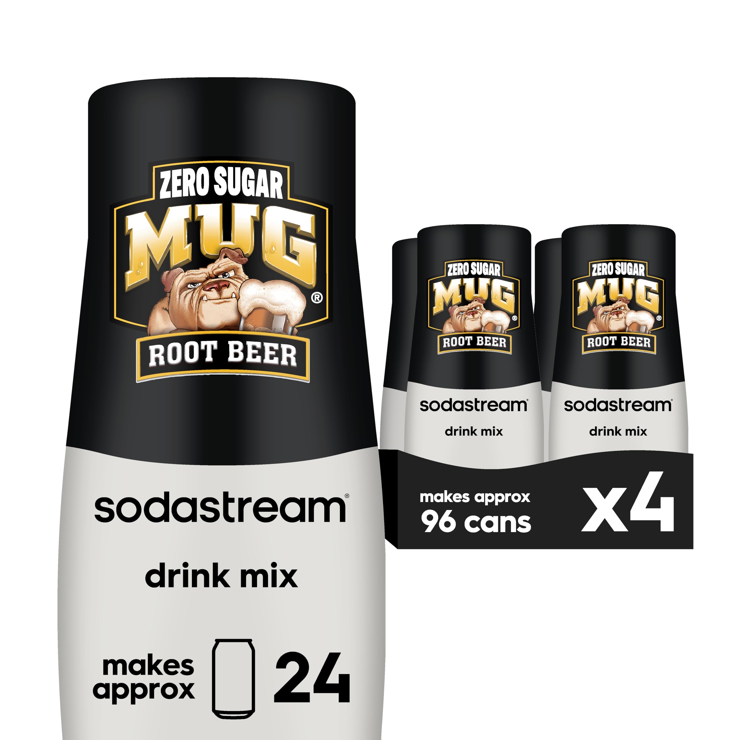 SodaStream MUG frente del envase mostrando diseño y cantidad 440 ml