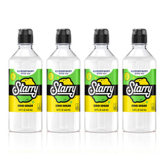 sodastream Starry Zero frente del pack mostrando cuatro botellas y beneficio de ahorro