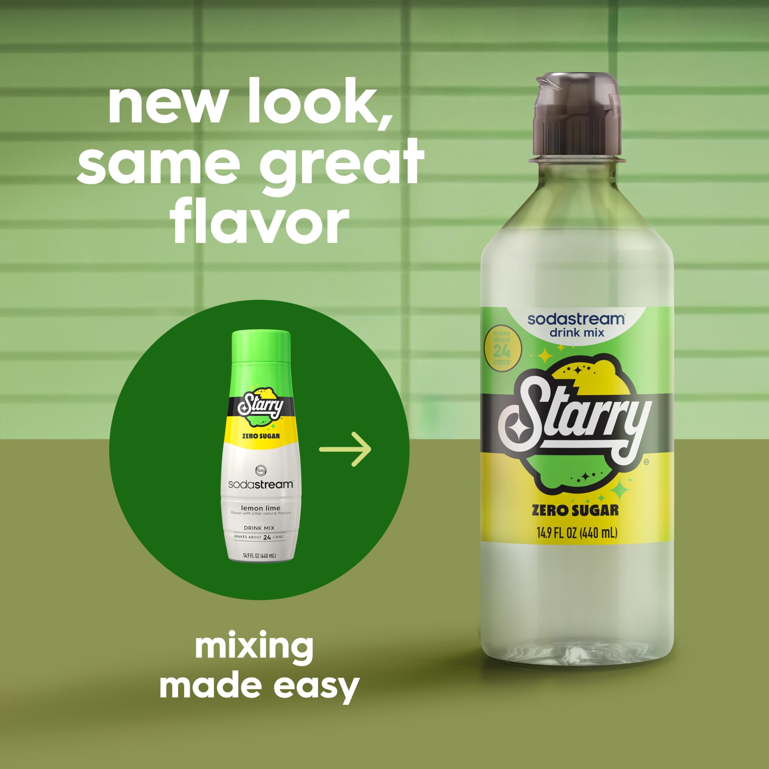 sodastream Starry Zero detalle del boquilla para vertido fácil y mezcla sin salpicaduras
