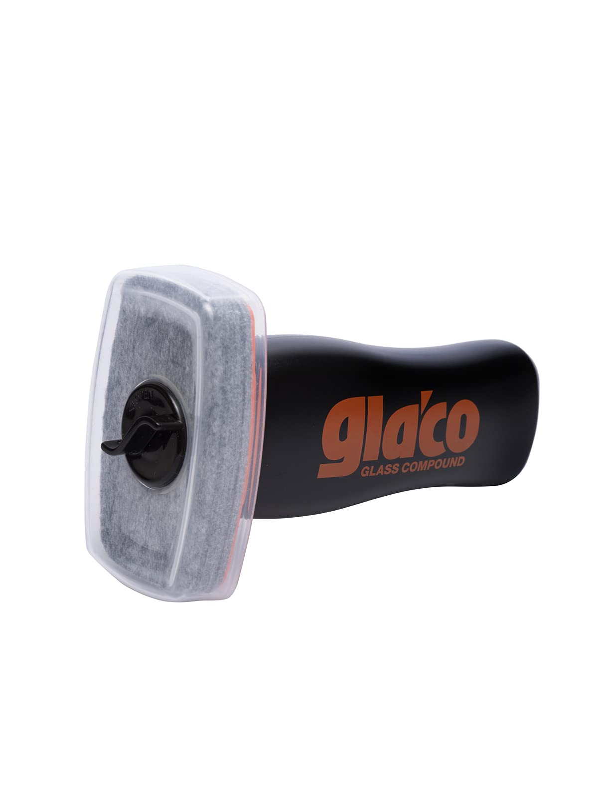 Etiqueta del envase SOFT99 Glaco con instrucciones y características visibles