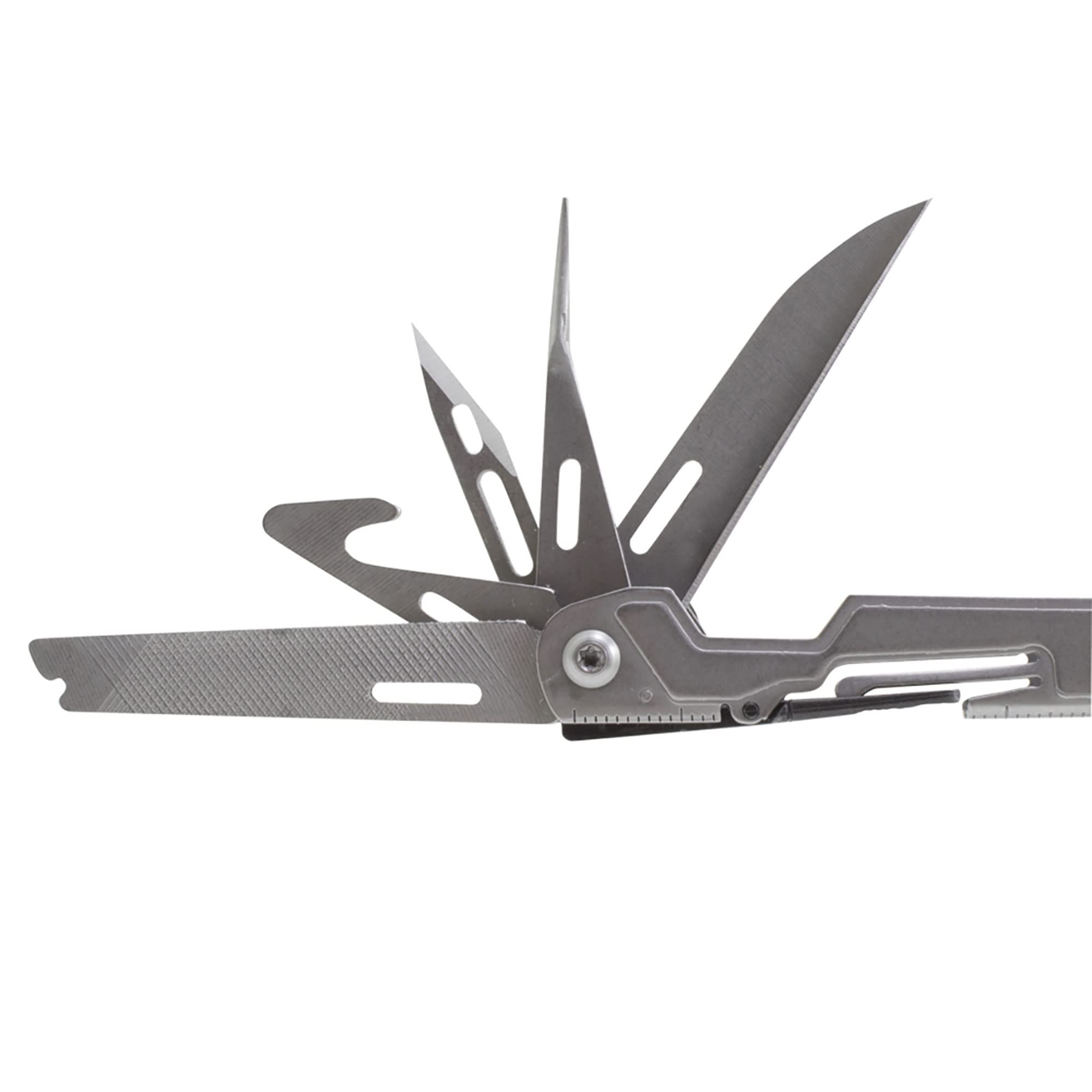 SOG PowerPint comparación de tamaño en mano para valorar portabilidad