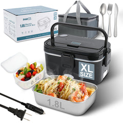 SOHIDA vista frontal del lunch box con diseño robusto y gran capacidad