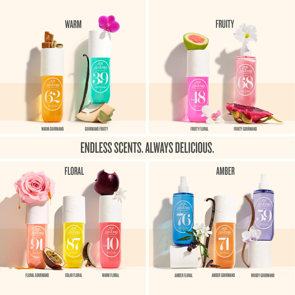 Sol de Janeiro on bathroom shelf suggesting everyday lifestyle use