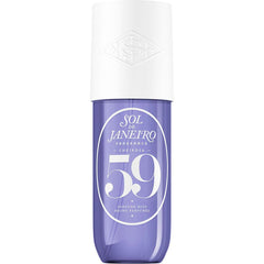 Sol de Janeiro front bottle showing full Cheirosa 59 packaging and instant recognition benefit