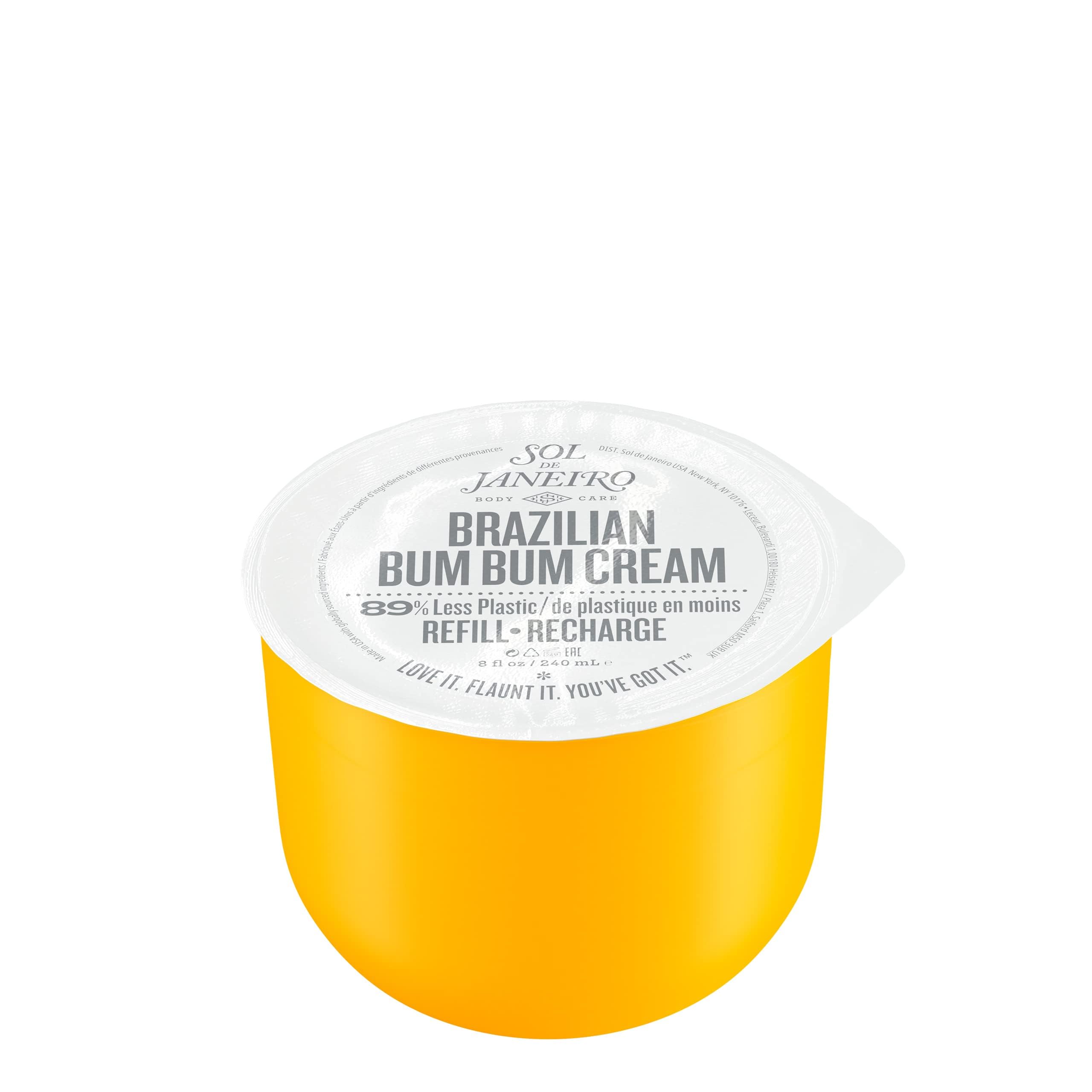 Sol de Janeiro refill frontal 240 mL mostrando envase y diseño atractivo