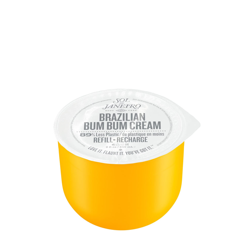 Sol de Janeiro refill frontal 240 mL mostrando envase y diseño atractivo