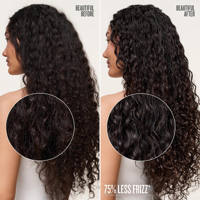 Sol de Janeiro in-use spritz detangling hair for smoother styling and less breakage