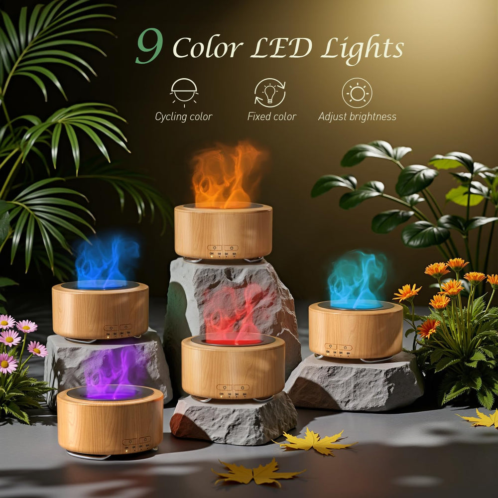 SOLEILHOME muestra de las nueve luces LED para personalizar atmósfera