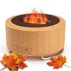 SOLEILHOME difusor frontal mostrando diseño tipo chimenea y elegancia