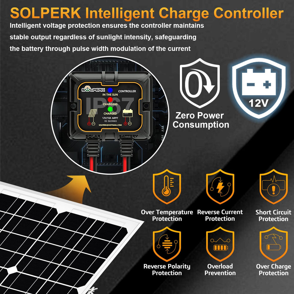 SOLPERK frame close-up highlighting aluminum frame and seal, corrosion resistance benefit