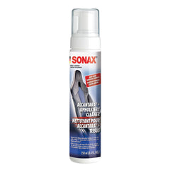 SONAX envase frontal 250 ml limpiador espuma para interiores y Alcantara, práctico y sin propelente