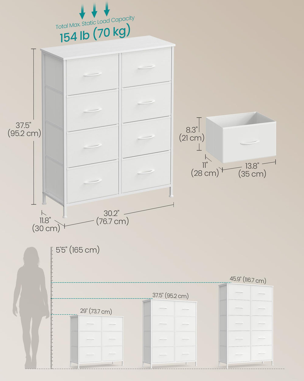 SONGMICS BELLAH in bedroom lifestyle displaying organized space and calming aesthetic