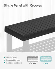SONGMICS detalle superficie superior como asiento y apoyo útil