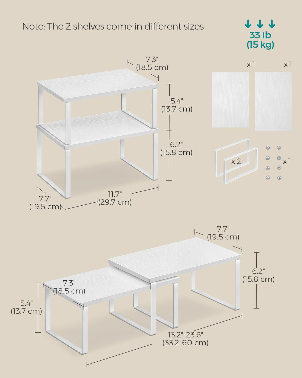 SONGMICS estante usado como mesa pequeña para plato de gato, versatilidad