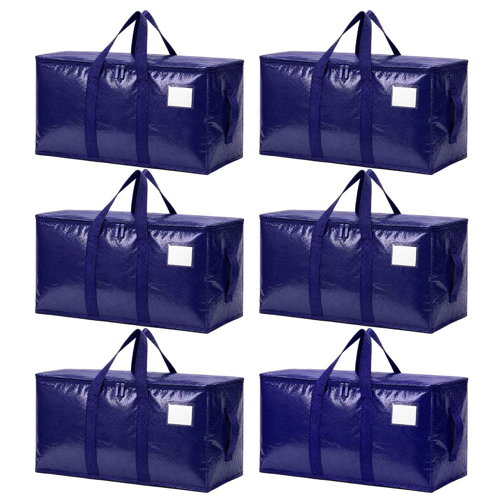 Songrey bolsa frontal azul oscuro mostrando capacidad y organización