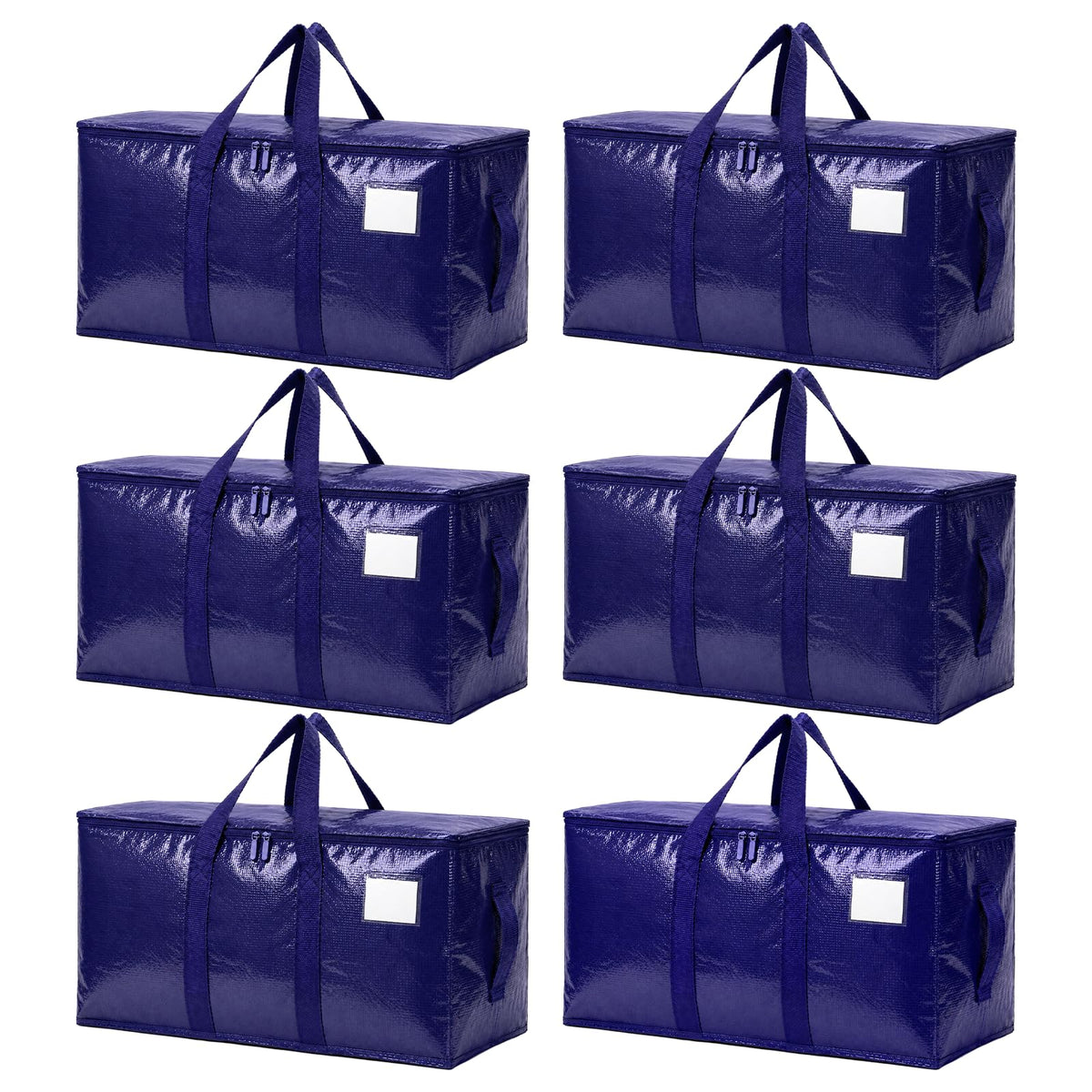 Songrey bolsa frontal azul oscuro mostrando capacidad y organización