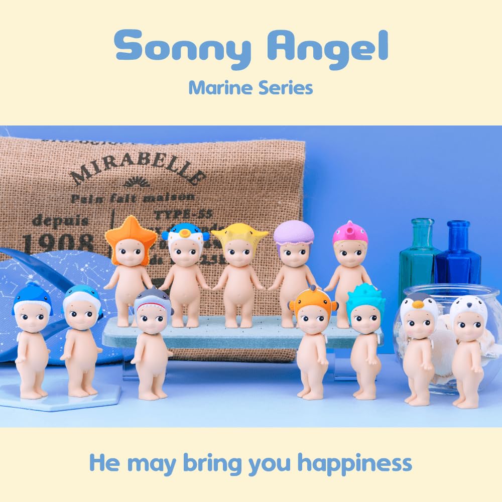 Primer plano del acabado ATBC‑PVC de Sonny Angel con detalles nítidos