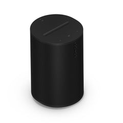 Sonos Era 100 front view showing speaker grille and sleek finish for clear sound
