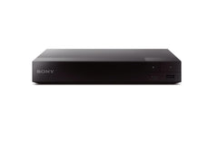 Sony player front view showing disc tray and USB for quick playback