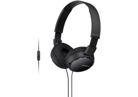 Sony MDR-ZX110AP detalle almohadilla acolchada comodidad prolongada