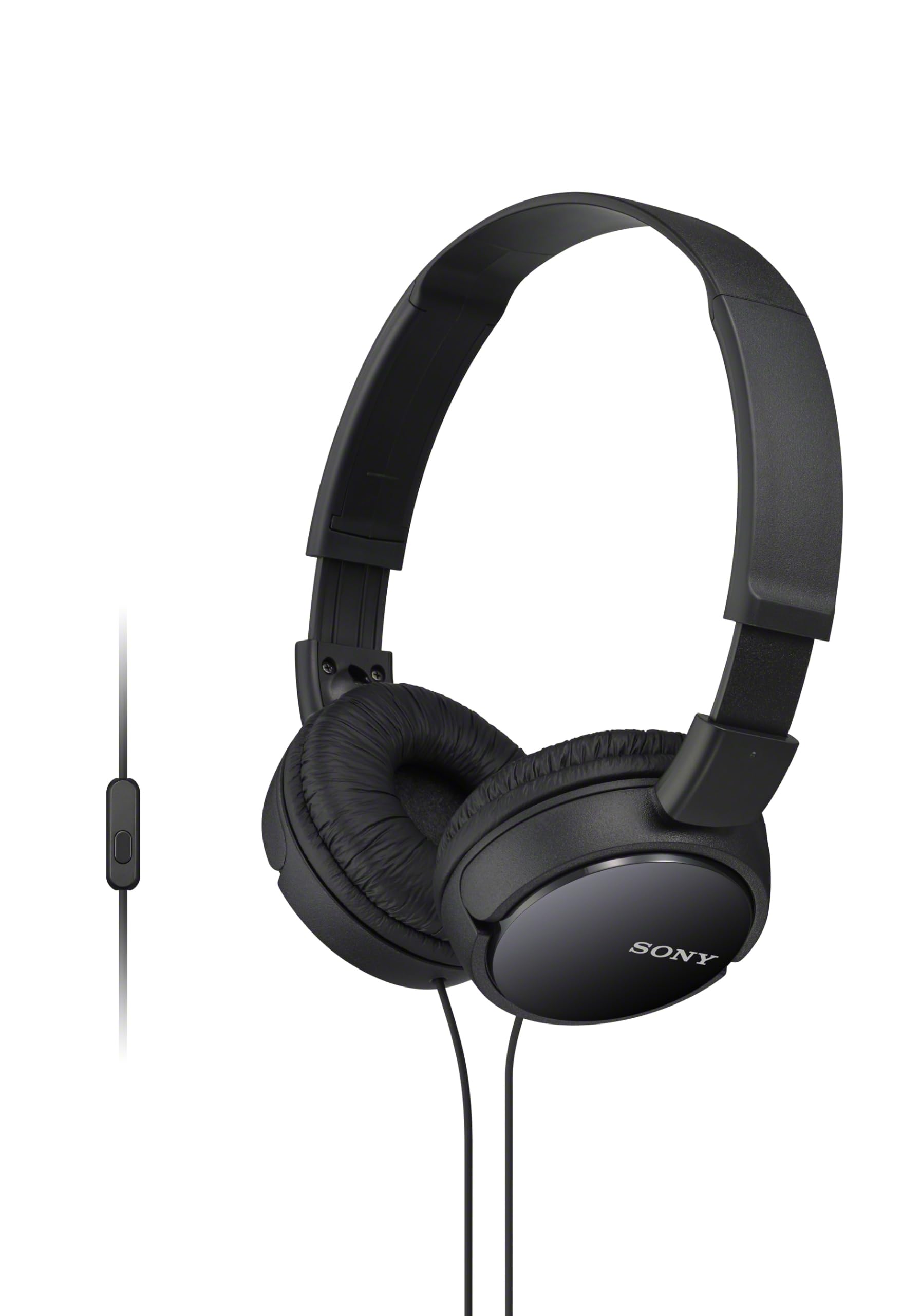Sony auriculares MDR-ZX110AP vista frontal portátil y plegable