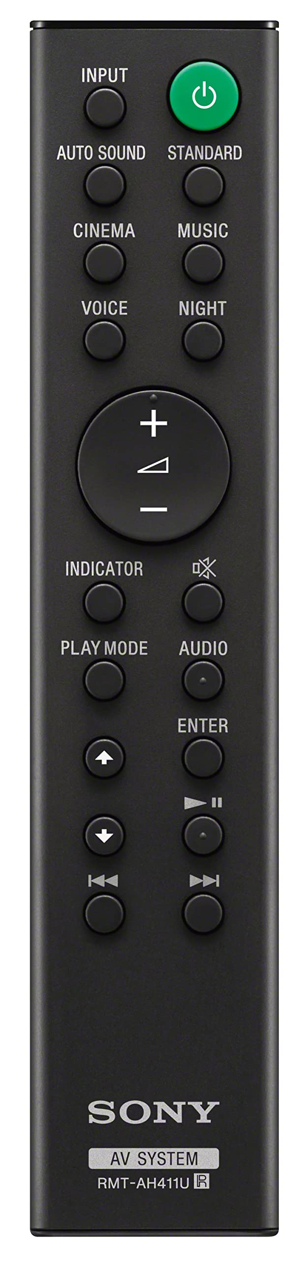 Sony S100F wall mounted under a TV in living room for space-saving improved audio