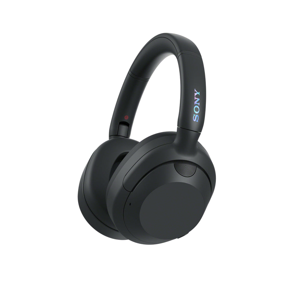 Sony ULT WEAR vista frontal en negro, diseño elegante y aislamiento sonoro